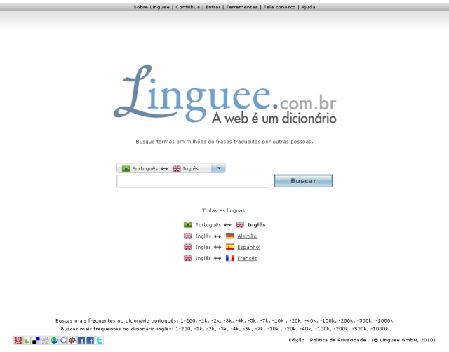 Linguee.com.br – Busca online em milhões de traduções – Caldeirão